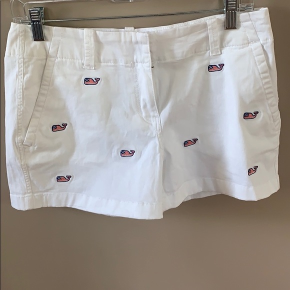 Vineyard Vines Pants - Vineyard Vines American Flag Whale Print Shorts